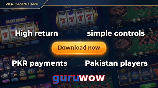 Main screen of Guruwow gamedownload page for PK players